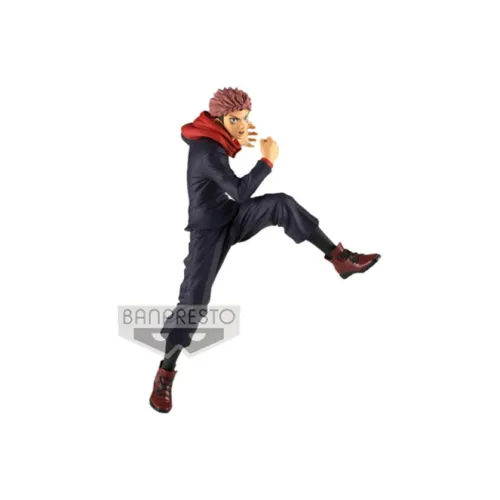 BANPRESTO Jujutsu Kaisen King Of Artist Yuji Itadori Figure Navy