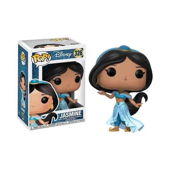 Funko POP Disney Aladdin Genie Lamp Princess Jasmine Chibi Figures-1