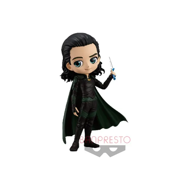 BANPRESTO Qposket MARVEL Collection Loki Chibi Figures-3