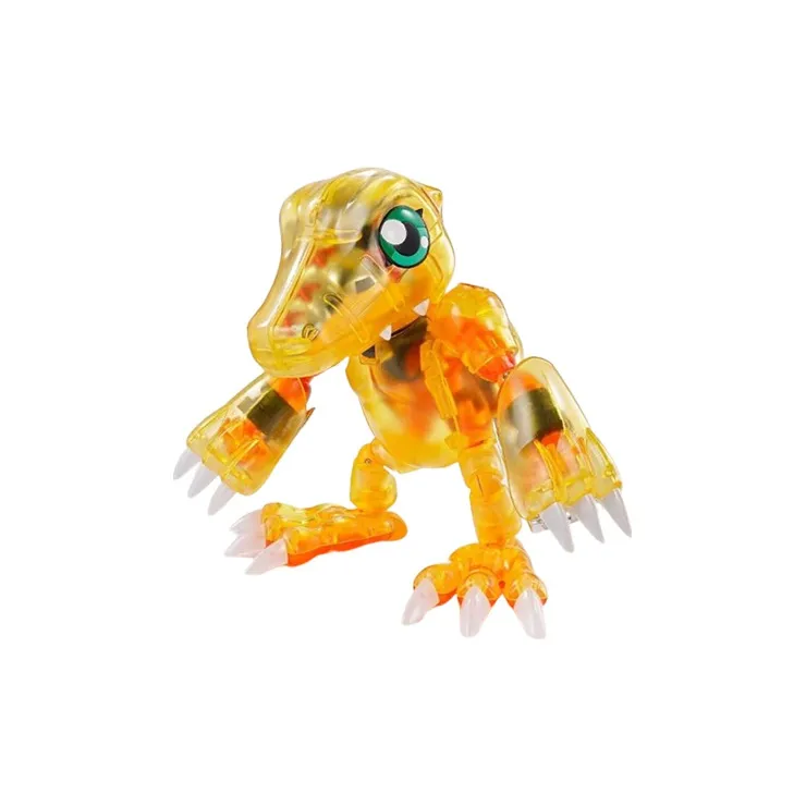 BANDAI WarGreymon Bandai Ultimate Evolution Soul Digimon Adventure & Agumon Clear Ver. Action Figures 15.5cm-1