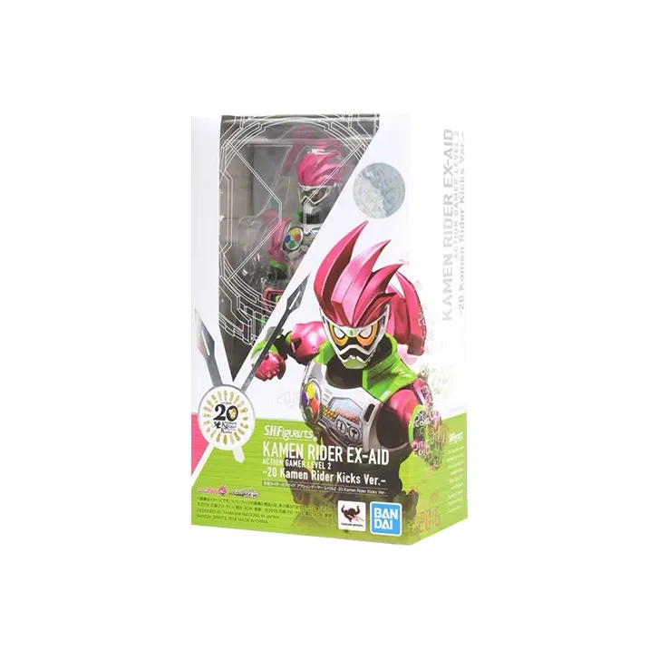 BANDAI Kamen Rider Ex Aid Bandai S.H.Figuarts Kamen Rider 20th Anniversary EX Aid Action Figure Scale Figures-3
