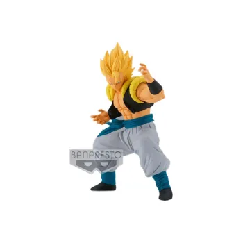 BANPRESTO Gogeta Glasses Factory Dragon Ball Super  Sew Out Array 7 Super Saiyan A Bonus Gifts 15cm