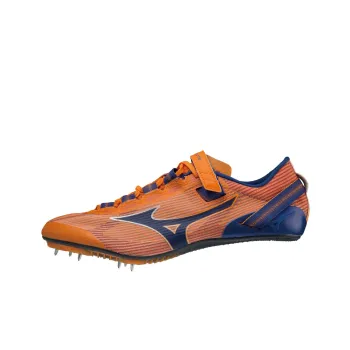 Mizuno Blast Running Shoes Unisex Low Top Orange/Blue
