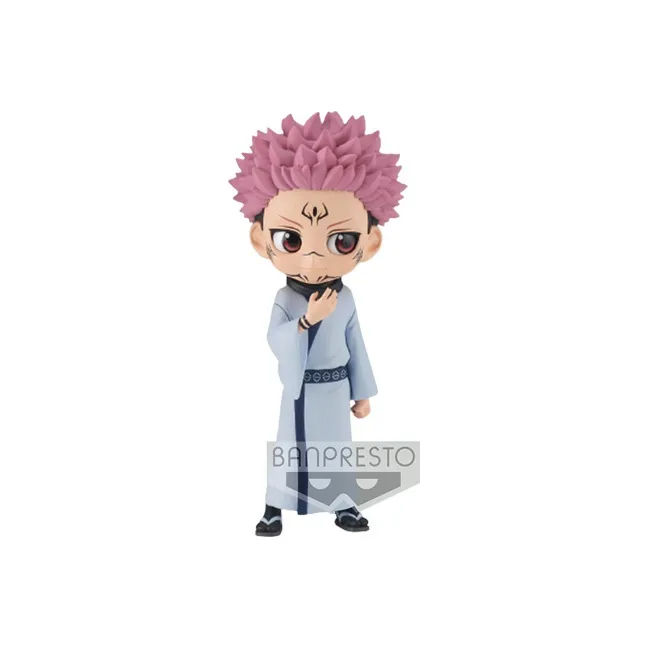 BANPRESTO Ryomen Sukuna Eyeglass Factory Q Posket Jujutsu Kaisen Style B Chibi Figures-0