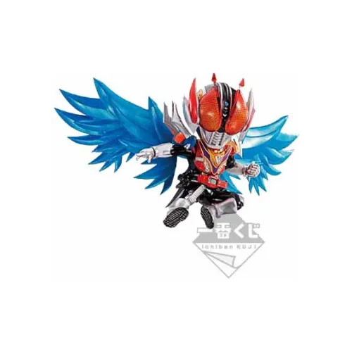 BANPRESTO SOFVICS Kamen Rider Zero One NO.02 Feat Final Prize, Kamen Rider Den O Ultra Final Shape Bonus Gifts