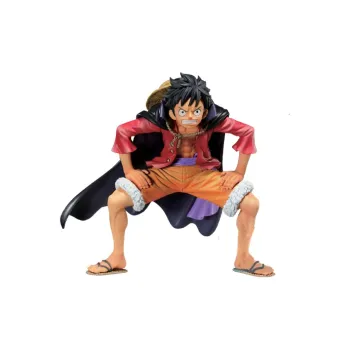BANDAI Ichiban Kuji, One Piece Anniversary Figure, Luffy 10cm Bonus Gifts