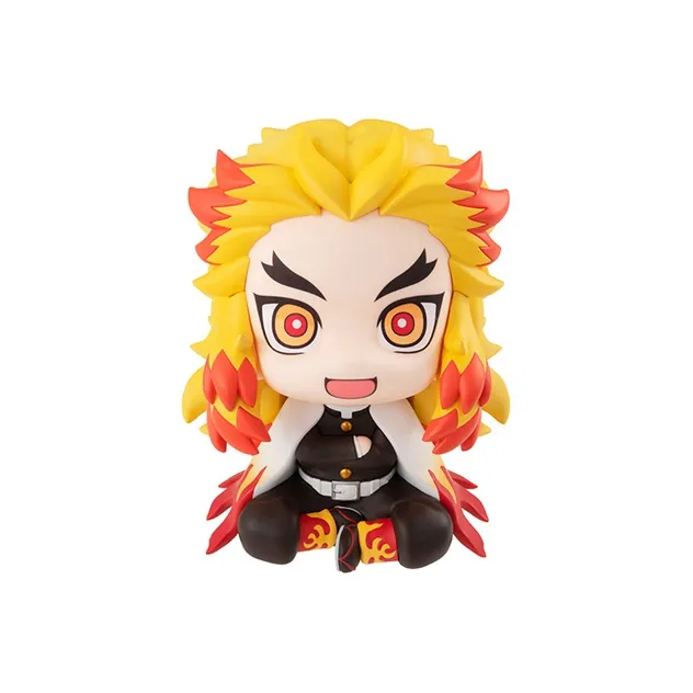 MegaHouse Kyojuro Rengoku Demon Slayer  Kimetsu No Yaiba Look Up Kanao Tsuyuri Scale Figures 11cm-2
