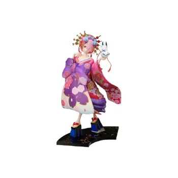 FURYU Ram From Zero, Flower Queen Tour, Kimono 25cm Bonus Gifts