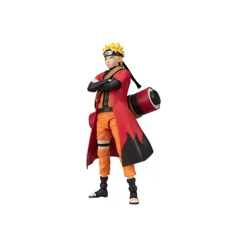 BANDAI Naruto Uzumaki Bandai S.H.Figures Naruto Sage Mode Complete Version Action Figure Scale Figures 15cm