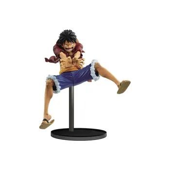 BANPRESTO One Piece Maximatic Monkey D. Luffy Ii Figure Blue & Red