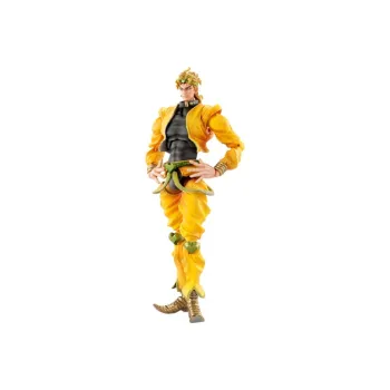 Medicos Super Action Statue JoJo's Bizarre Adventure Part 3 Stardust Crusaders Dio Brando Chozokado Re Run Action Figure Yellow