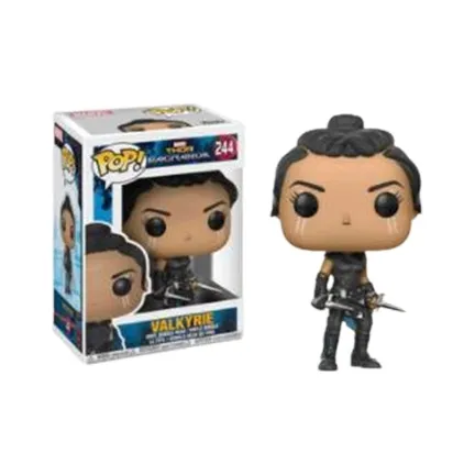 Funko POP! Collection Marvel Character Marvel Movie Thor 3  The Dark World Valkyrie Chibi Figures 9.5cm-0