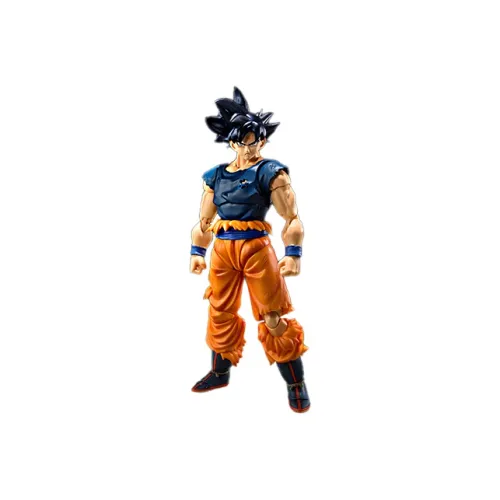 BANDAI Sun Wukong Bandai PB Limited SHF Dragon Ball Super Kaioken Go Partially Shaped Action Figure Scale Figures