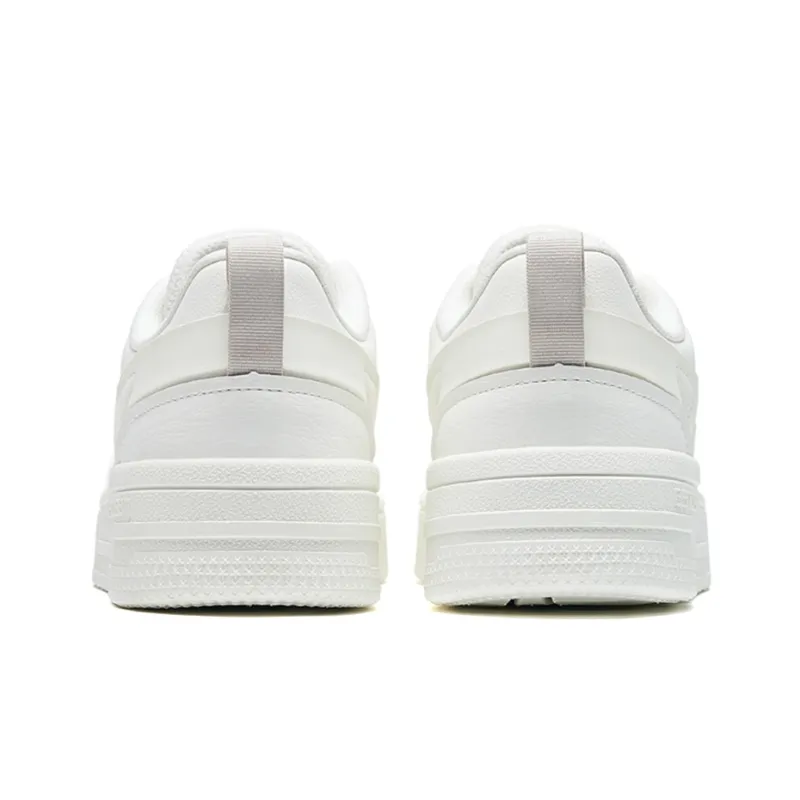 XTEP Clover White Slip Resistant, Abrasion Resistant, Breathable Low Top Skateboard Shoes Women's Sail White-2