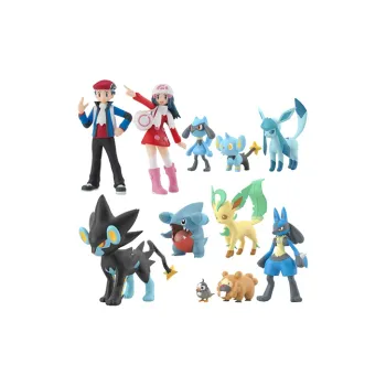 BANDAI Eevee Pokémon Characters Pokémon Scale World Johto Area 2 Set Scale Figures