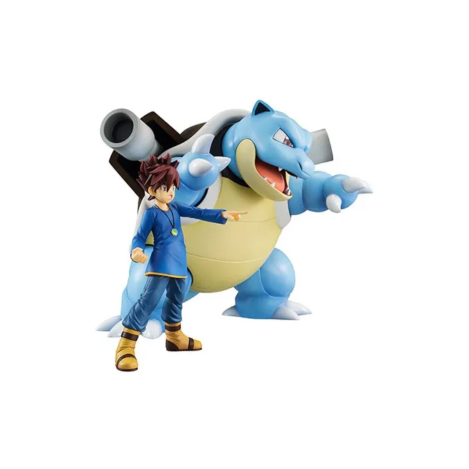 MegaHouse Water Arrow Turtle G.e.m. Pokémon Satoshi Tajiri 17cm Scale Figures-3