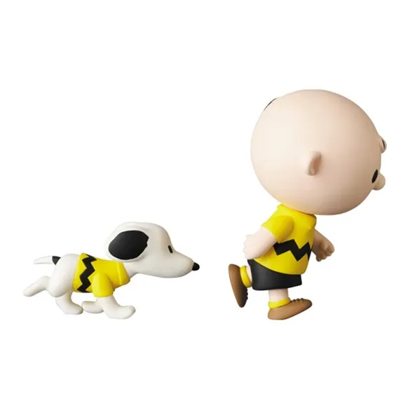 Medicom Toy Udf Peanuts Series 11 Charlie Brown And Snoopy Figure-1
