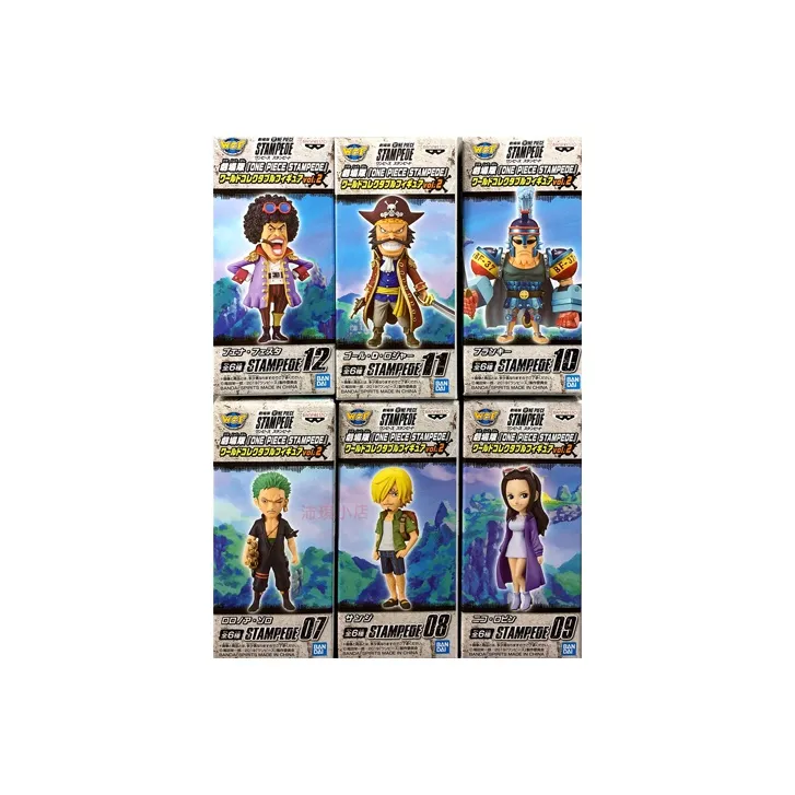 BANPRESTO WCF One Piece Theater Edition STAMPEDE Volume 2 Scale Figures-1