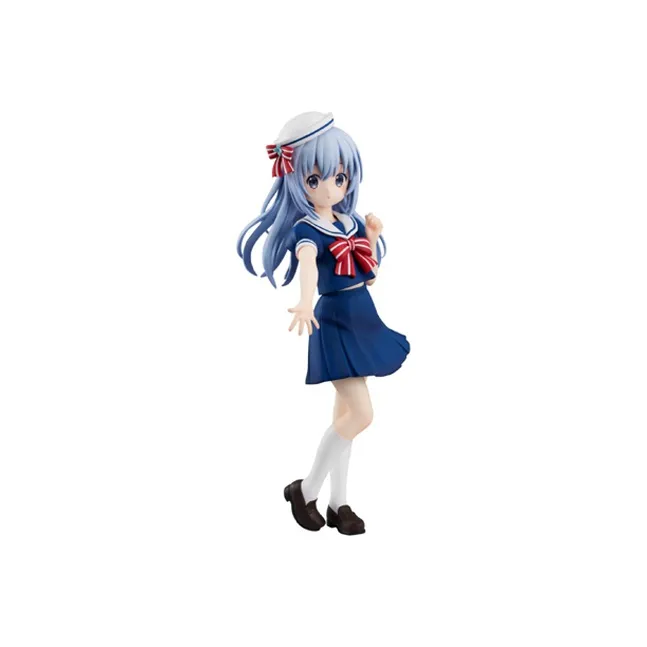 FURYU Is The Order A Rabbit? Chino Kafu Sailor Suit Ver. With Base Bonus Gifts 18cm-4