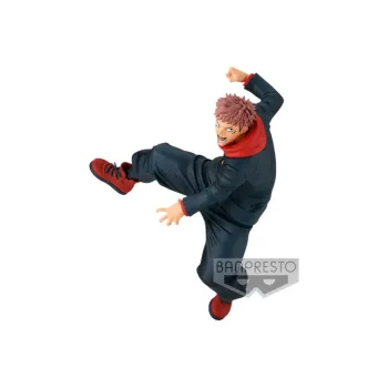 BANPRESTO Yuji Itadori Glass Factory Maximatic Jujutsu Kaisen Bonus Gifts 18cm