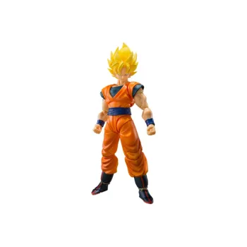 BANDAI S.H. Figuarts DragonBall Z Super Saiyan Full Power Son Goku Action Figure