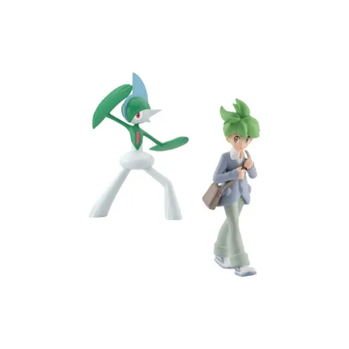 BANDAI Pokemon Pokémon Scale World Higashiomi Area Full Charge & Eiru Riru Scale Figures
