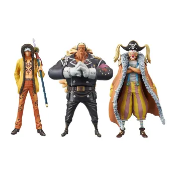 BANPRESTO Baki Eyeglass Factory Dxf One Piece Theater Men Of The Great Passage Trafalgar D. Water Law Scale Figures