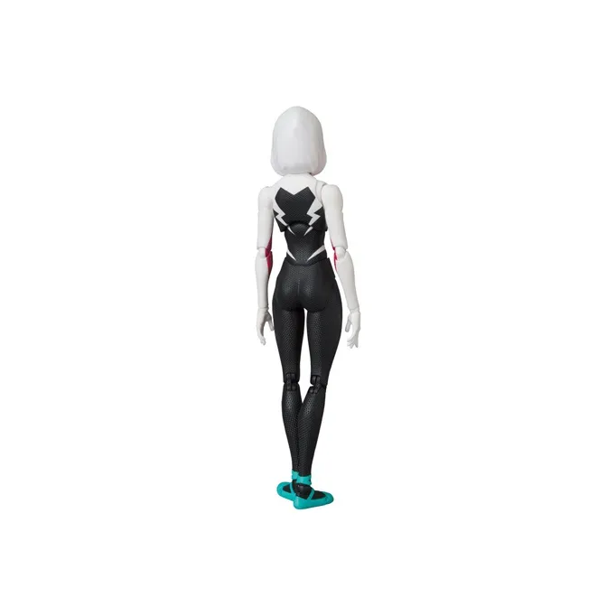 Medicom Spider Man Into The Spider Verse Mafex No.134 Spider Gwen & Spider Ham Action Figure-1