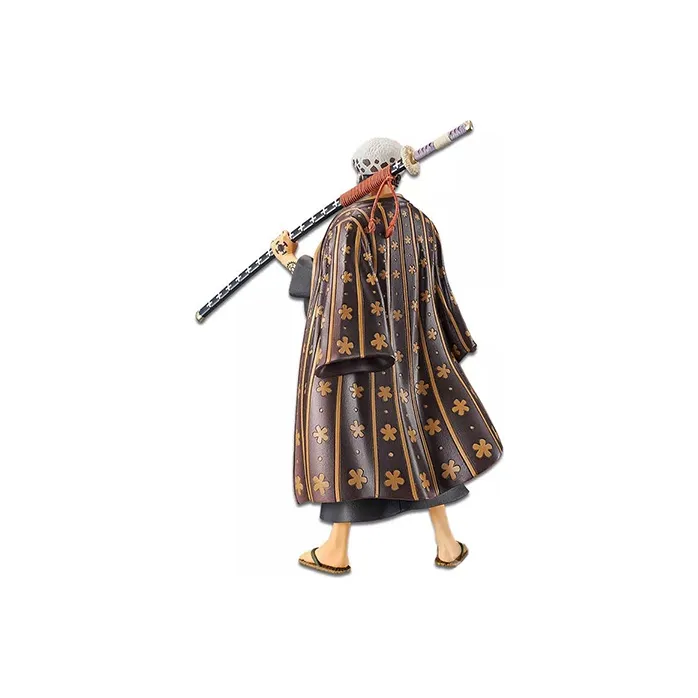 BANPRESTO Trafalgar D. Water Law Glass Factory One Piece Grand Line Roronoa Zoro & Luffy Figure Set Scale Figures-1