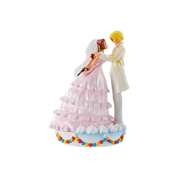 MegaHouse One Piece LOG BOX Grandma Cake Island Set Complete 4 Pcs Scale Figures-0