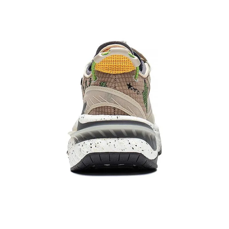 LiNing Exceed 6 Abrasion Resistant Low Top Sports Casual Shoes Men's Taupe-5