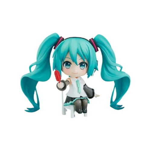 GSC Hatsune Miku Swacchao! NT Red Feather, Red Feather Joint Fundraising Sports Version Clay Figure 9cm Chibi Figures