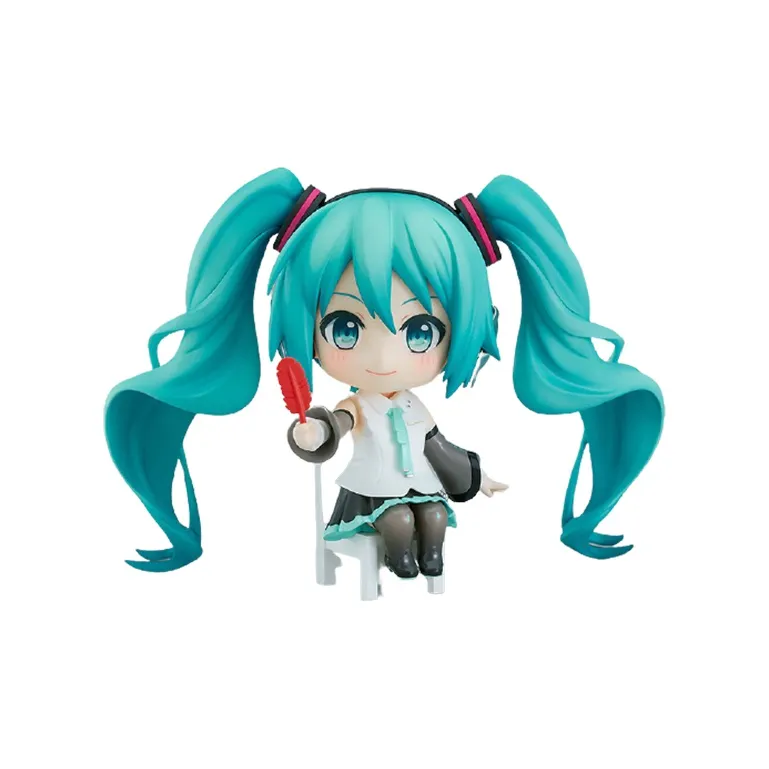 GSC Hatsune Miku Swacchao! NT Red Feather, Red Feather Joint Fundraising Sports Version Clay Figure 9cm Chibi Figures-0