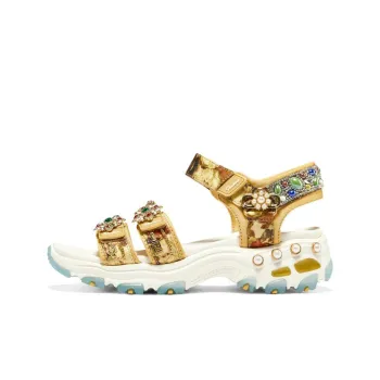 Skechers Premium Heritage D'Lites Gemtastic 'White Gold' Women's
