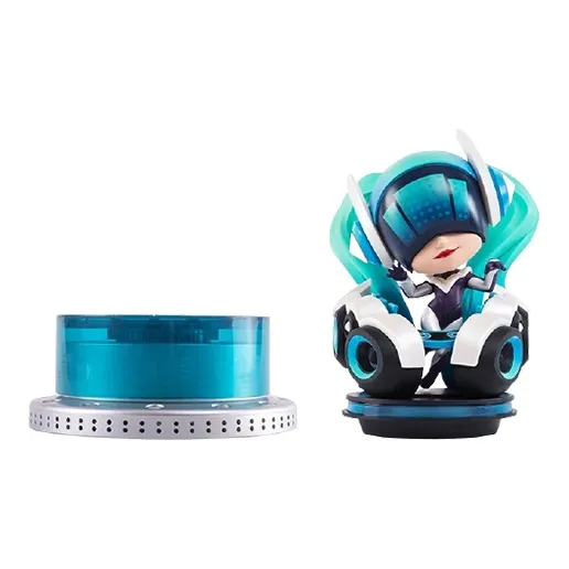 LEAGUE OF LEGENDS Sona Maven Of The Strings Sona The DJ Of The Strings In League Of Legends Chibi Figure Includes Base-2