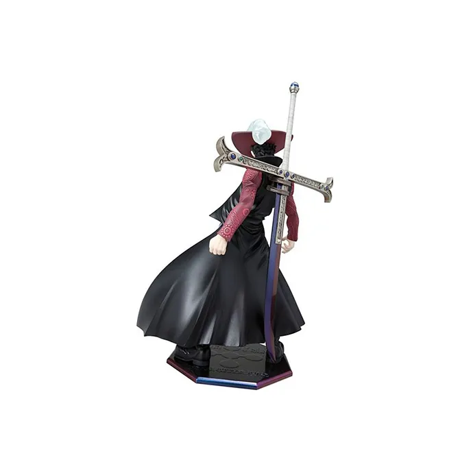 MegaHouse Jorakol Mihawk P.o.p One Piece Neo Hawkeye Mihawk Scale Figures 22cm-4