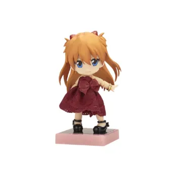 SHOUWU Cu Poche EVA New Movie Asuka Langley Soryu Formalwear Ver. Chibi Figures 11cm