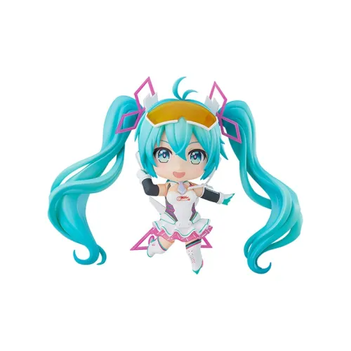 GSC Hatsune Miku Racing Miku 2021 Ver. GT Project With Base 10cm Chibi Figures