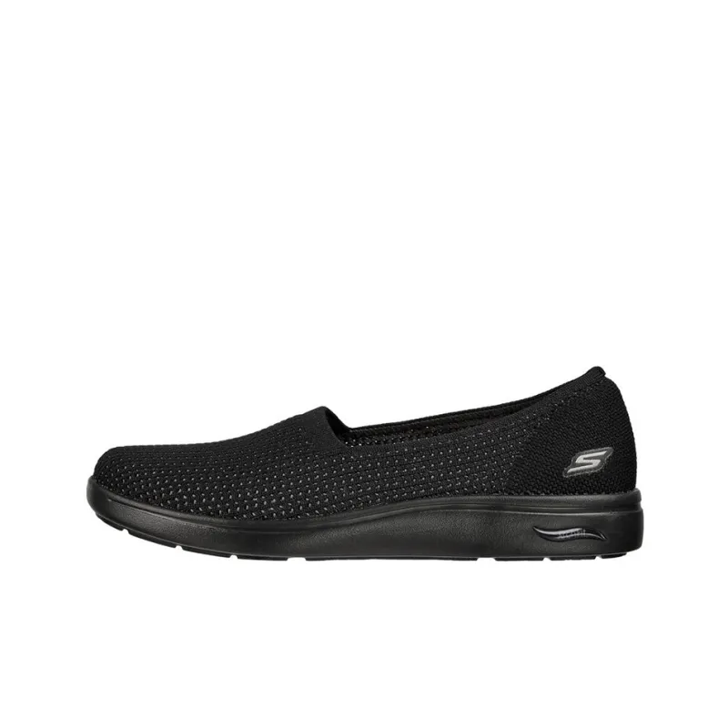 Skechers ARCH FIT UPLIFT -Sweet Anti-Slip And Wear-Resistant Breathable Low-Top Casual Shoes Women's Black-0