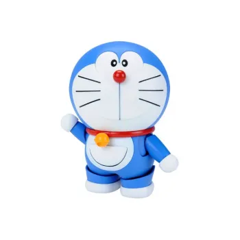 BANDAI Doraemon Bandai Robot Soul, Doraemon, Assembled Model Scale Figures 10cm