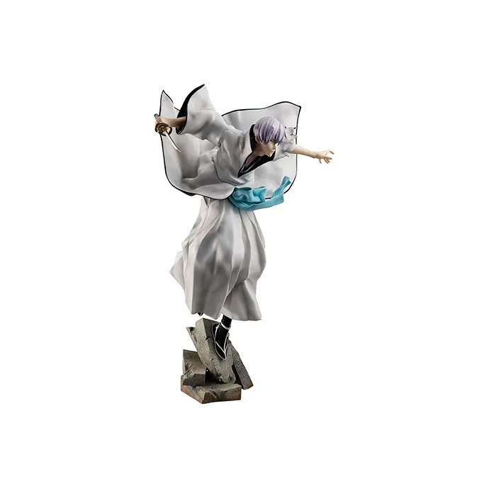 MegaHouse Gem Bleach, Visored Arc 30cm Shirogane Silver Scale Figures-4