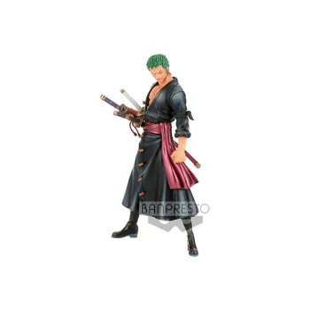 BANPRESTO Roronoa Zoro DXF One Piece Wano Country Vol.1 Roronoa Zoro Metallic Bonus Gifts