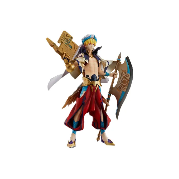 GSC Or FGO Caster Gilgamesh Nendoroid Scale Figures 23cm-1