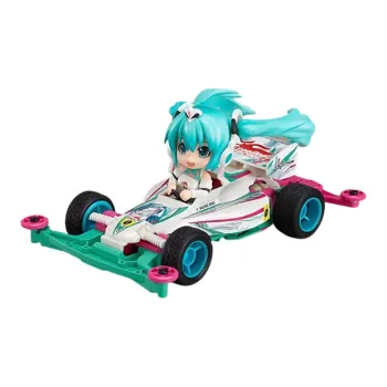 GSC Hatsune Miku Vocaloid Nendoroid X Mini 4WD, Racing Hatsune Miku 2012ver. Astute Specia Chibi Figures 15cm