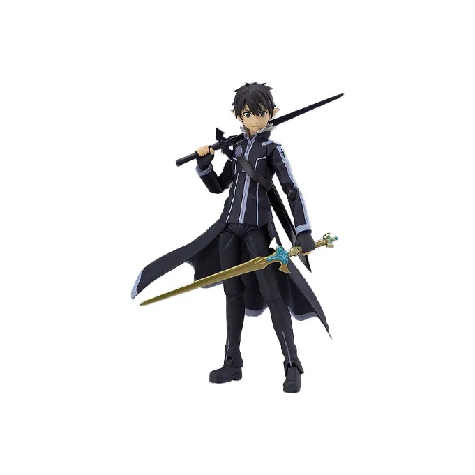 MAX Factory Pauline/Pauline Kurobe Figma Sword Art Online Alover. Kirito Bonus Included Scale Figures 14.5cm-0