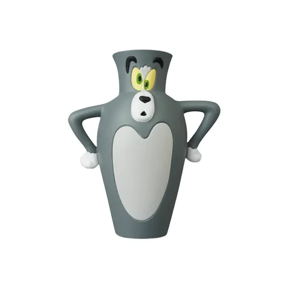 Medicom Toy Udf Tom And Jerry- Series 2 Vase Tom Figure Gray-0