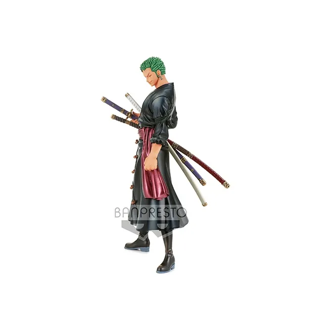 BANPRESTO Roronoa Zoro DXF One Piece Wano Country Vol.1 Roronoa Zoro Metallic Bonus Gifts-2