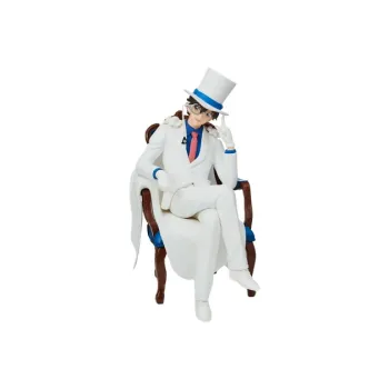 SEGA Kaito Kid Detective Conan Case Closed Chair Ver. Bonus Gifts 14cm