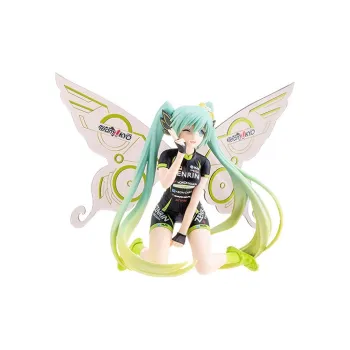 BANPRESTO Hatsune Miku Glass Factory 2017 Racing Miku Bonus Gift Scale Figures