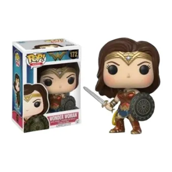 Funko Pop! Heroes Wonder Woman & Steve Trevor Fye Exclusive 2 Pack